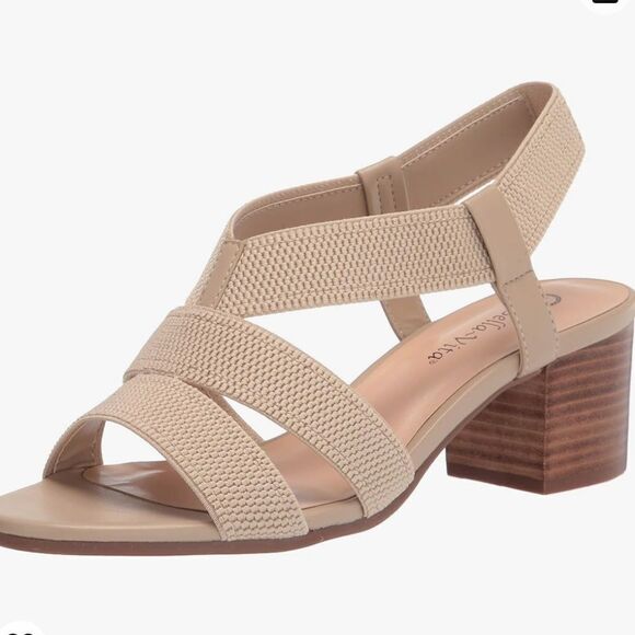 BELLA VITA - Jodi - Natural Textured Block Heel - Picture 1 of 7